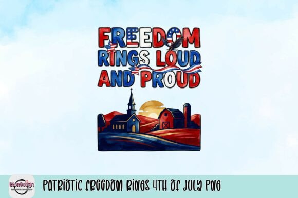 Download Patriotic Freedom Rings 4th of July PNG - Premium Resources