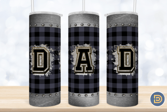 Download Dad Plaid Steel 20Oz Tumbler Designs - 20oz Collection