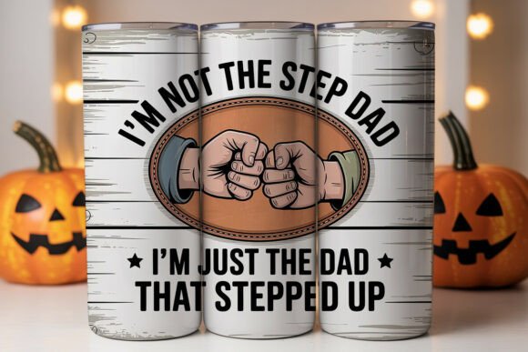 Download Step Dad Tumbler Wrap 20oz - 20oz Collection