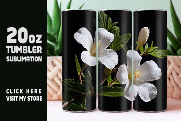 Download Rose Tumbler Wrap Design 20oz - 20oz Collection