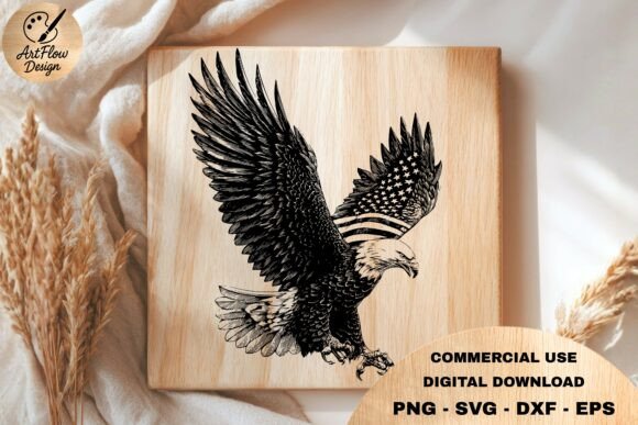 Download Patriotic Eagle SVG - Premium Bundle