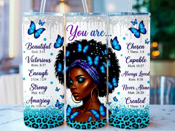 Download Black Queen 20oz Skinny Tumbler Wrap - 20oz Collection