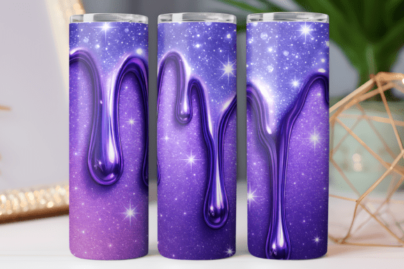 Download Glitter Marble Tumbler 20oz Skinny Wrap - 20oz Collection