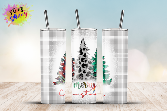 Download Plaid Leopard Merry ChristmasTrees 20oz - 20oz Collection