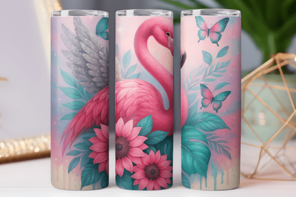 Download Flamingo Animal Tumbler Wrap for 20oz - 20oz Collection