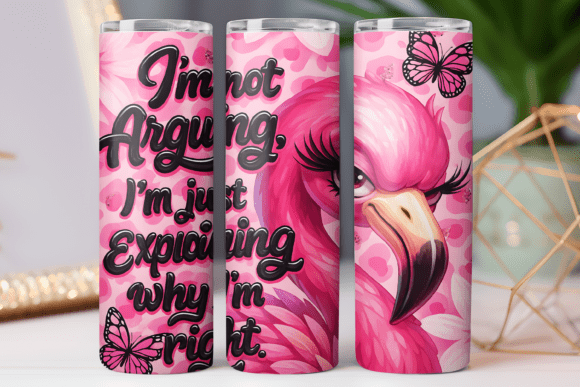 Download Funny Quote Tumbler Wrap Skinny Design - Premium Bundle