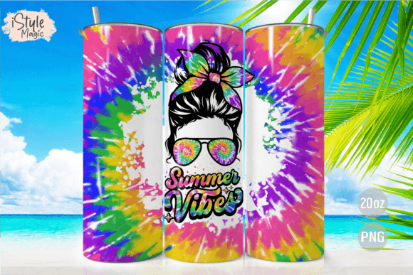 Download Summer Vibes 20oz Tumbler Wrap PNG - 20oz Collection