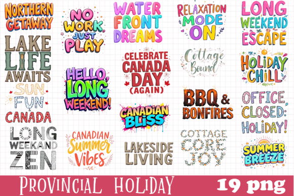 Download Provincial Holiday Design Bundle - Premium Bundle