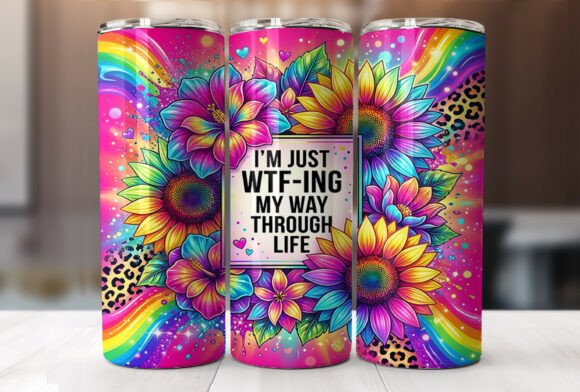 Download 20oz Funny Quote Skinny Tumbler Wrap - 20oz Collection
