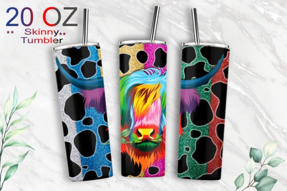 Download 20oz Tumbler Highland Cow Sublimation - 20oz Collection