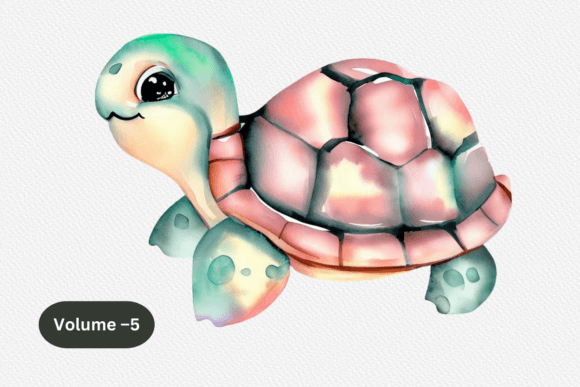 Download Watercolor Sea Turtle Sublimation - Turtle sublimation Collection