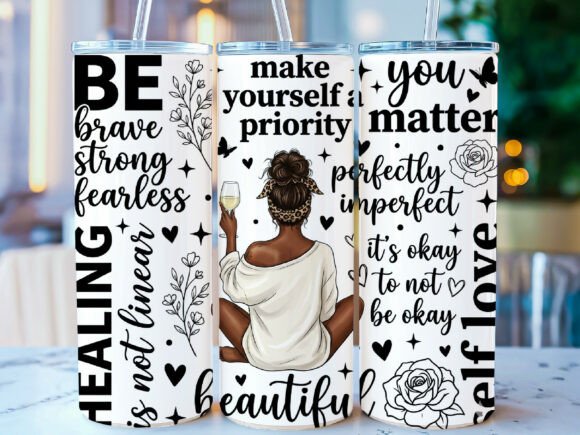 Download Self Love Quotes 20oz Tumbler Wrap - 20oz Collection